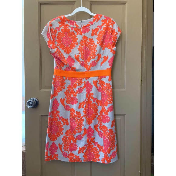 Boden Cap Sleeve Cotton Dress Women's Size 8R EUC - Picture 6 of 7